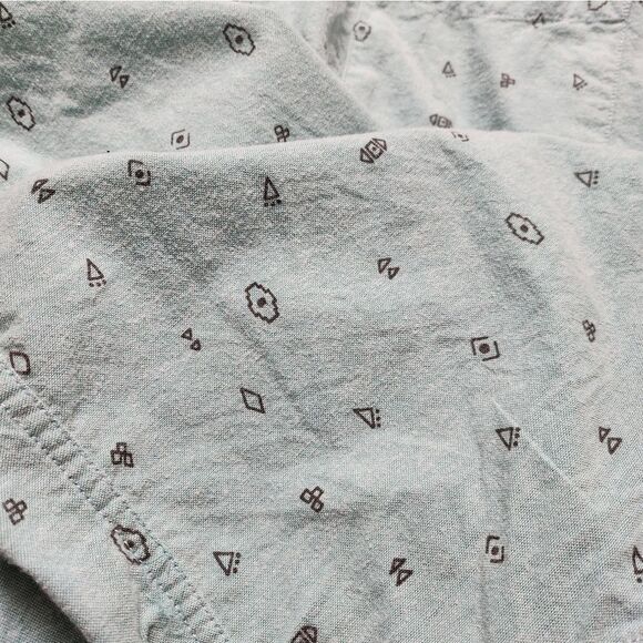 Kolby Summer Holiday short sleeve button up Sz Med - Picture 6 of 9